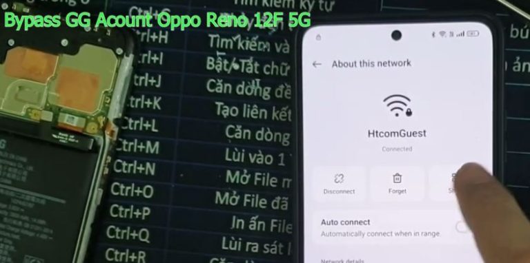 Bypass oppo reno 12F 5G